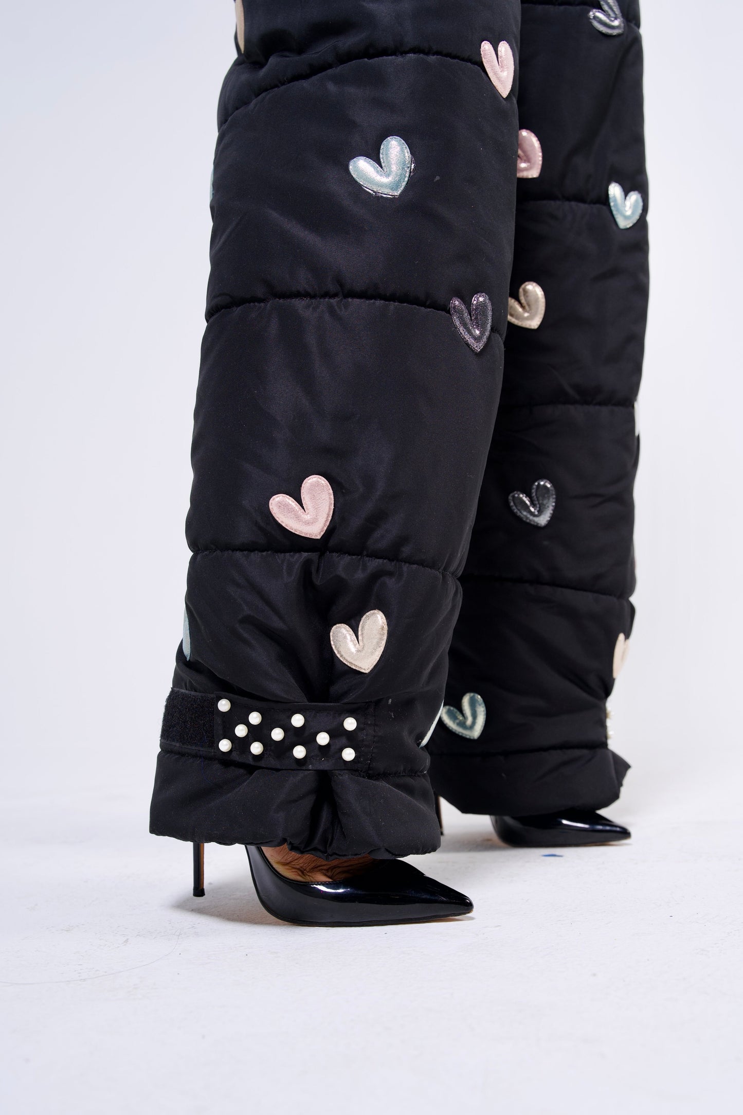 Pearls For The Girls Puffer Pant