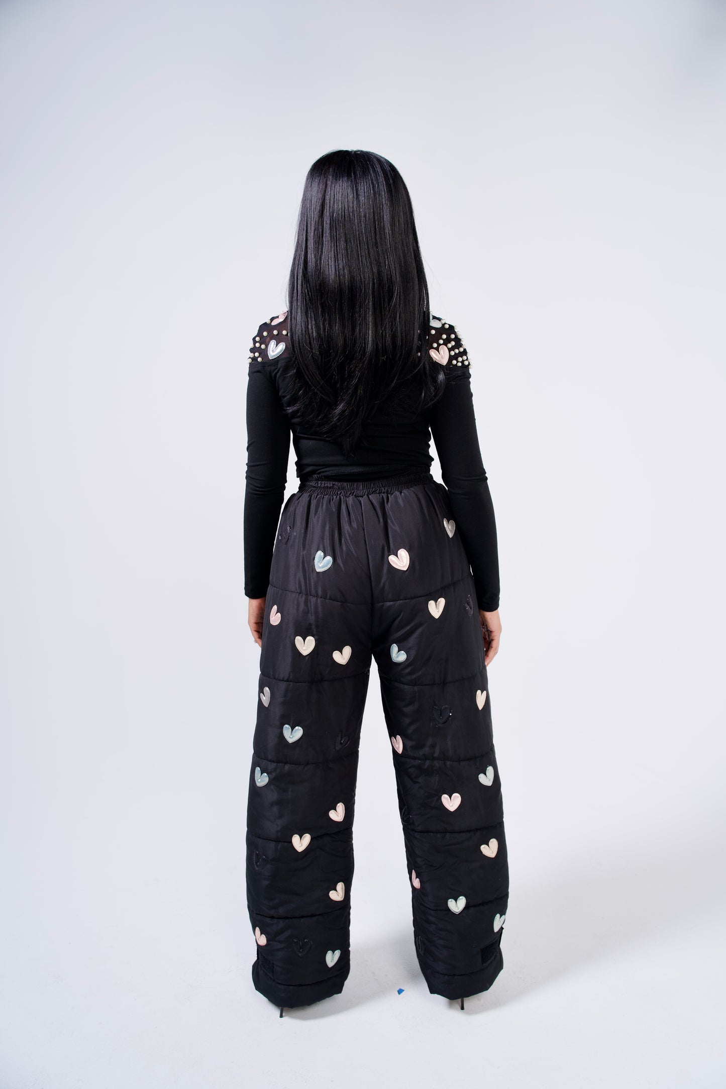 Pearls For The Girls Puffer Pant