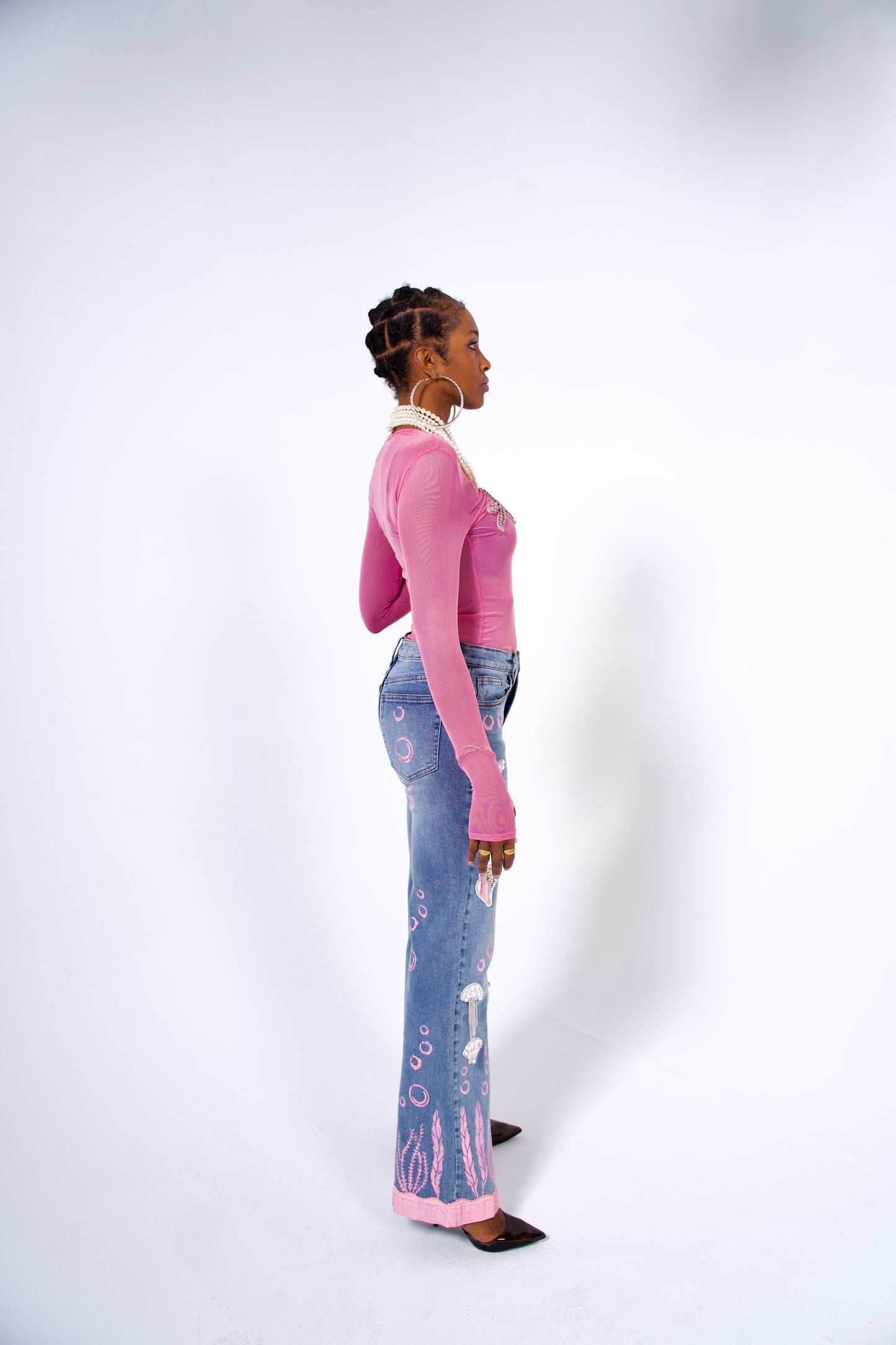 Sea-ing Pink Jeans